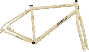 Surly Touring Frame X-Small Surly Bridge Club Frameset - 27.5"/700c, Steel, Whipped Butter