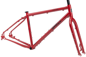 Surly Touring Frames Surly Bridge Club Frameset - 27.5" Steel Lingering Cranberry Medium