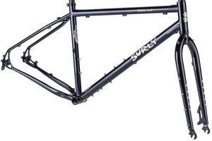Surly Touring Frames Surly Bridge Club Frameset - 27.5" Steel Squid Ink X-Small