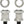 Surly Trailer Hitch Parts Axle Nuts Surly Trailer Hitch Mount Axle Nuts