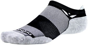 Swiftwick Socks Medium / Black Swiftwick Maxus No Show Socks - No Show Black