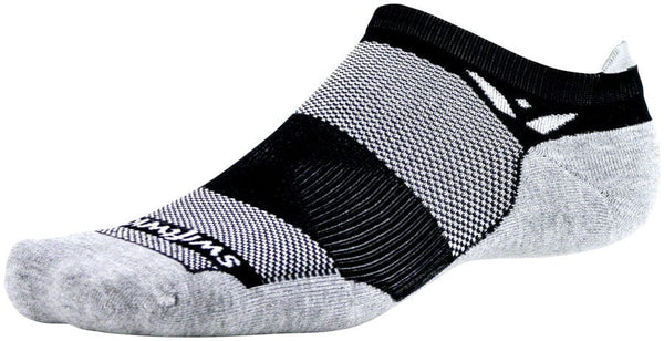 Swiftwick Socks Medium / Black Swiftwick Maxus No Show Socks - No Show Black