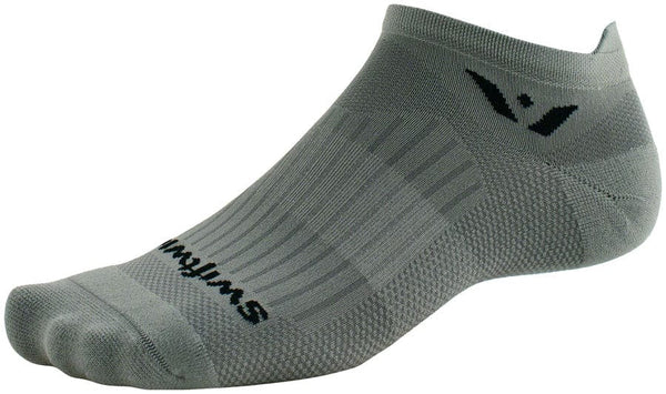 Swiftwick Socks Pewter / Large Swiftwick Aspire No Show Socks