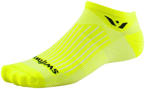 Swiftwick Socks Small / Yellow Swiftwick Aspire Zero Socks - No Show Hi Viz Yellow Small