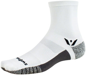 Swiftwick Socks White / Large Swiftwick Flite XT Five Mid Crew Socks - 5"