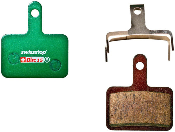 SwissStop Disc Brake Pads 15 / Shimano Deore, Alivio, Acera 2-Piston Calipers SwissStop Disc C Disc Brake Pad Set