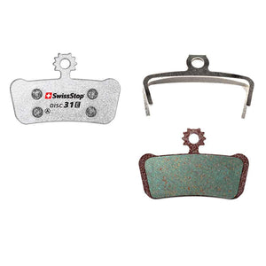 SwissStop Disc Brake Pads SwissStop Disc 31 E Disc brake pads Shape: SRAM G2 Ultimate RSC Guide Ultimate RSC RS R T Avid XO Trail Elixir 9 Trail Elixir 7 Trail Organic Pair