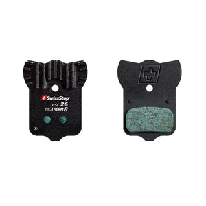 SwissStop Disc Brake Pads SwissStop Exotherm2 26 Disc Brake Pads Shape: SRAM Level/2 Piece Road Organic Pair
