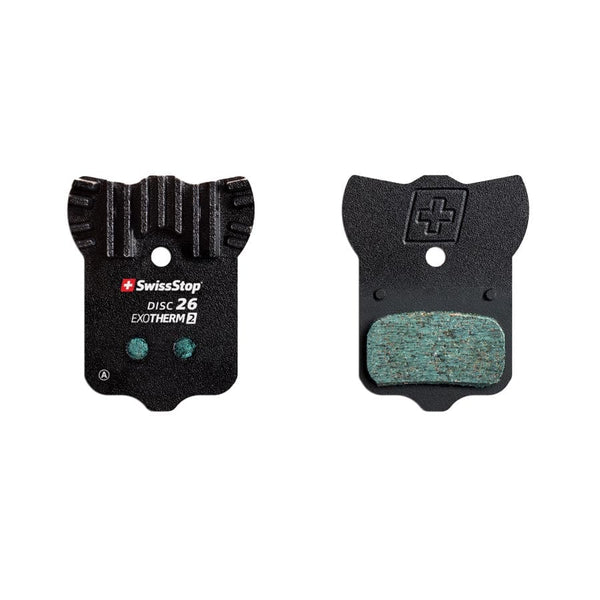 SwissStop Disc Brake Pads SwissStop Exotherm2 26 Disc Brake Pads Shape: SRAM Level/2 Piece Road Organic Pair