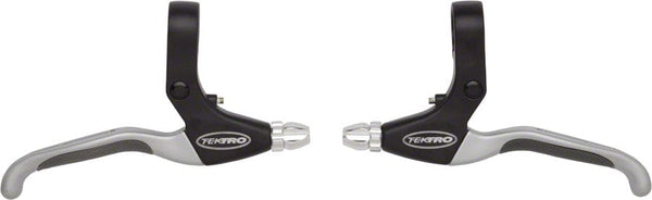 Tektro Brake Levers Tektro CL530-RS Linear Pull Brake Levers Black/Silver