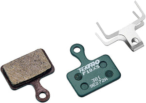 Tektro Disc Brake Pads Tektro F10XS Disc Brake Pads - Low Noise Resin Compound For Use With Flat Mount Caliper