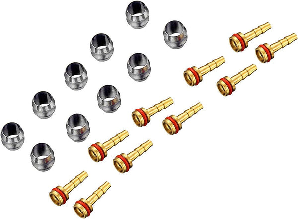 Tektro Disc Hose and Parts Small Parts Kit Tektro #30 Hydraulic Brake Hose Kits