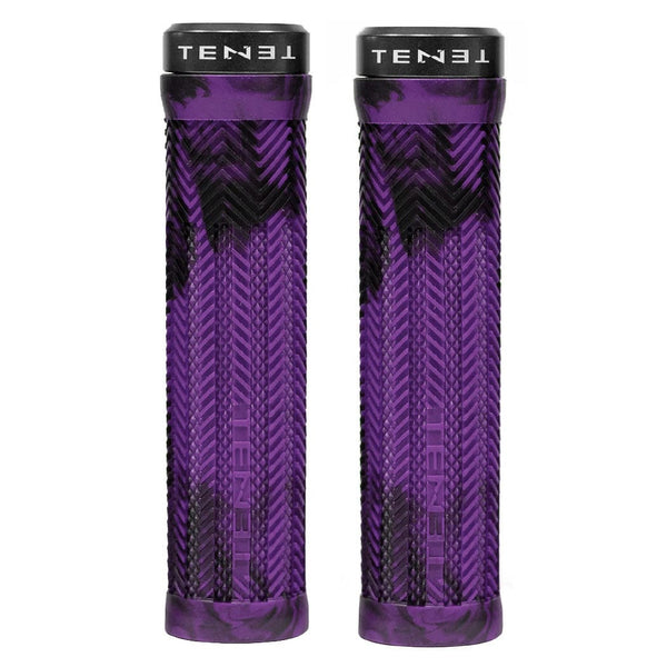 Tenet Lock-On Grips Purple Marble/Onyx Tenet Icon Lock-On Grips