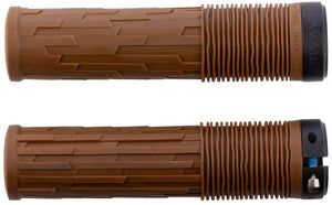 Teravail Grips Teravail Lytho Grips - Lock-On Caramel Brown 35mm