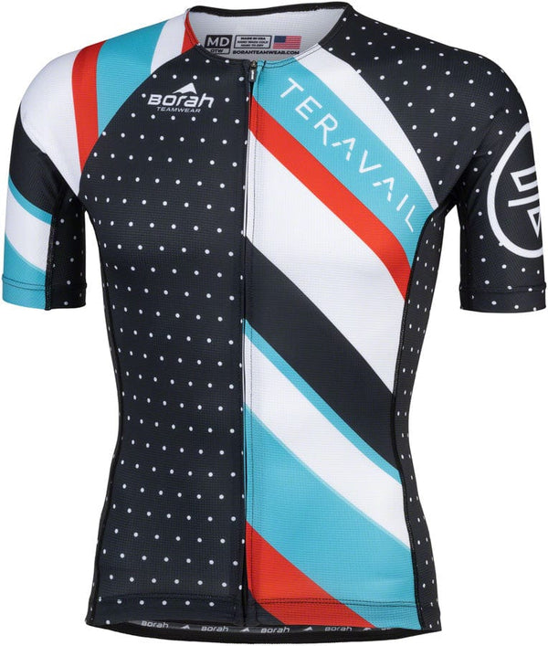 Teravail Jerseys Small Teravail Waypoint Men's Jersey - Black, White, Blue, Red
