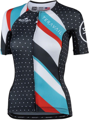 Teravail Jerseys Small Teravail Waypoint Women's Jersey - Black White Blue Red