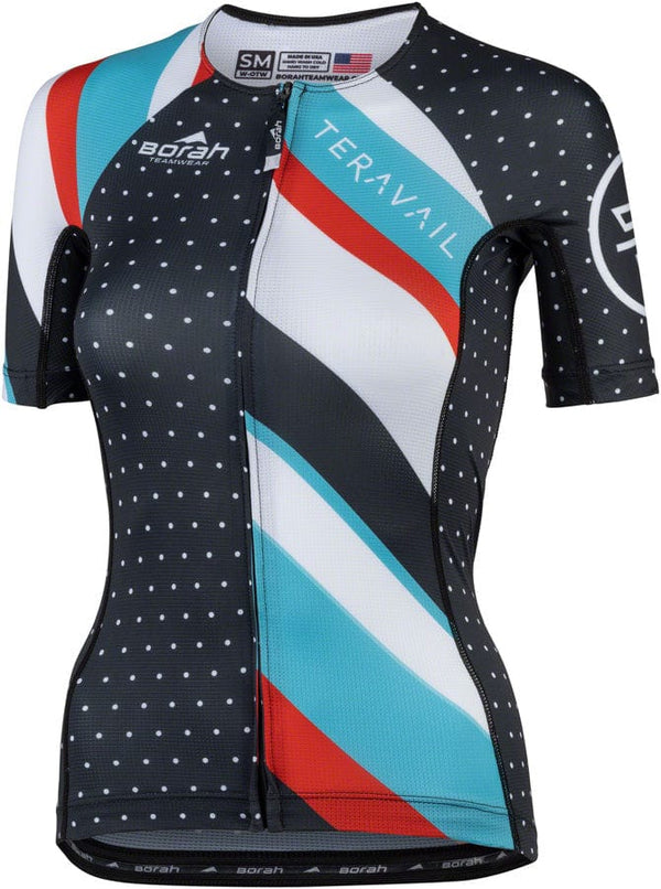 Teravail Jerseys Small Teravail Waypoint Women's Jersey - Black White Blue Red