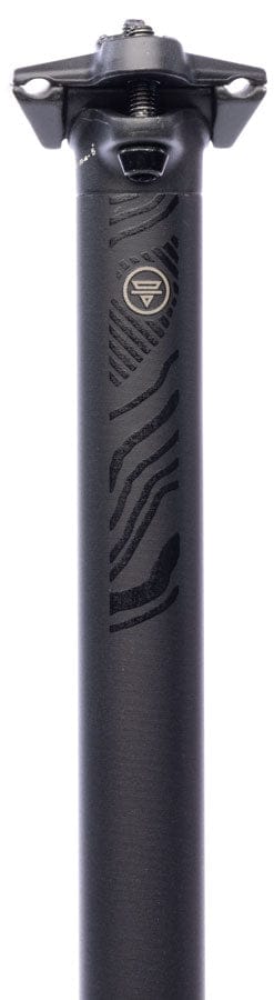 Teravail Seatpost Teravail Stratum SE Seatpost - 27.2 x 400mm 0mm Offset Black
