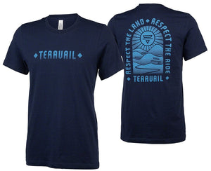 Teravail Shirts Small Teravail Landmark T-Shirt - Navy, Unisex