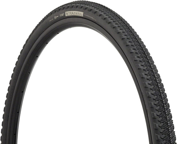 Teravail Tires Teravail Cannonball Tire - 700 x 42 Tubeless Folding BLK Durable Fast Compound