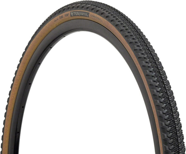 Teravail Tires Teravail Cannonball Tire - 700 x 42 - Tubeless Folding Tan Durable Fast Compound