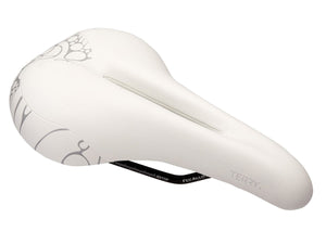 Terry Saddle Butterfly Cromoly Saddle White