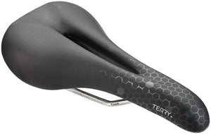 Terry Saddles Terry Fly Ti Gel Saddle - Titanium Black/Gray Men's