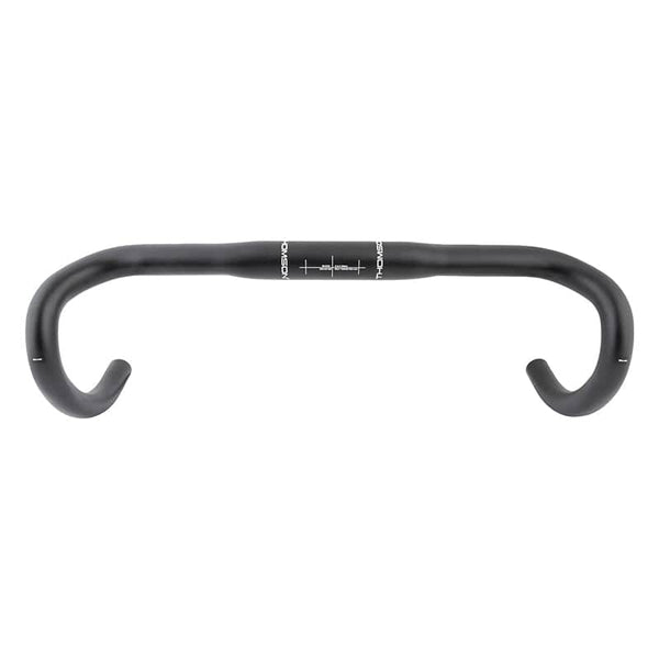 Thomson Handlebars Thomson Aero Aluminum Road Bar 31.8mm 440mm 89mm 148mm Black Road Drop AL7050
