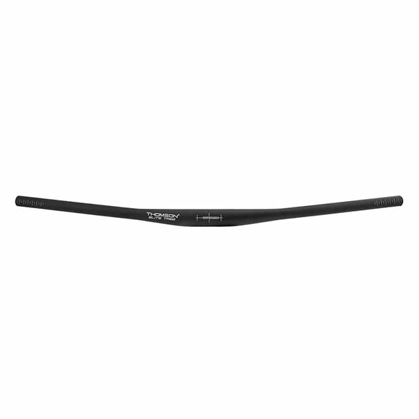 Thomson Handlebars Thomson Elite35 Aluminum Riser Bar 35mm 800mm 10mm 5° 9° Black Mountain Riser AL7050