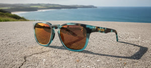 Tifosi Optics SunGlasses Tifosi Optics Smirk Matte Blue Tortoise Sunglasses