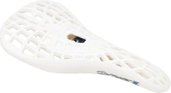 Tioga Saddles White Tioga D-Spyder S-Spec BMX Seat