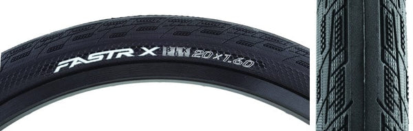 Tioga Tires Tioga Fastr-X Blk Lbl 20x1.6 Standard Tire