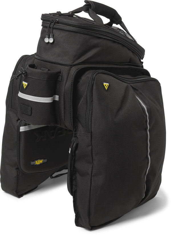 Topeak Bags/Panniers Topeak MTX TrunkBag DXP Rack Bag with Expandable Panniers: 22.6 Liter, Black