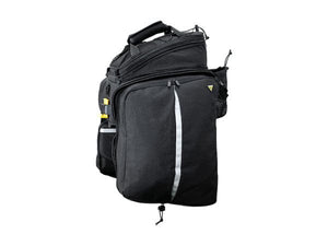 Topeak BagsPanniers Topeak MTX TrunkBag DXP Rack Bag with Expandable Panniers: 22.6 Liter, Black