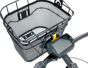 Topeak Baskets and Accessories Topeak Front Basket with Fixer 3 Handlebar Bracket: Black