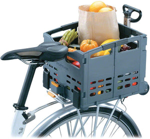 Topeak Baskets and Accessories Topeak Trolley Tote MTX Rear folding Basket