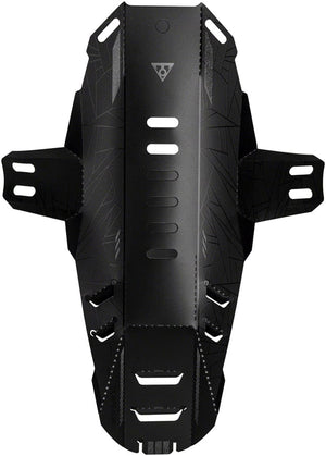 Topeak Clip-On Fender Topeak D-Flash FS Fender - Fork or Seatstay Mount Reflective Print