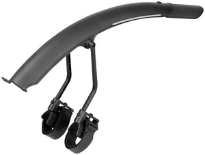 Topeak Clip-On Fender Topeak Tetrafender R1 Front Fender - Fits Up To 650/700 x 32 Road Tire Black