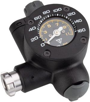 Topeak CO2 Inflators/Cartridges Topeak Airbooster_G2 Gauge Black