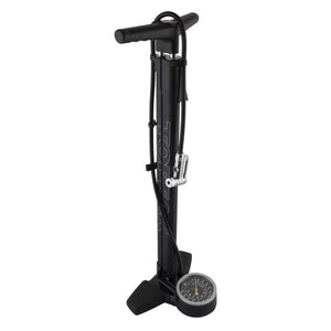 Topeak Floor Pumps Topeak Joe Blow Ace DX Floor pump Analog PV/SV 260psi 29.1` Aluminum Black