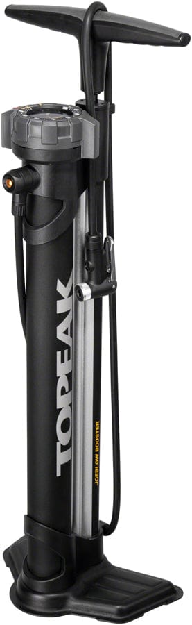Topeak Floor Pumps Topeak JoeBlow Booster Floor Pump - 160psi / 11bar SmartHead DX3 Black/Gray