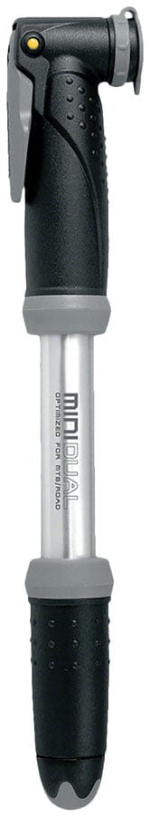 Topeak Frame Pump Topeak Mini Dual Mini Pump - 140psi Silver/Black