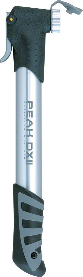 Topeak Frame Pump Topeak Peak DX II Mini Pump - 90psi Silver