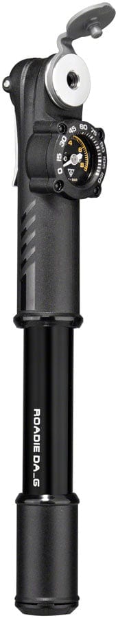 Topeak Frame Pump Topeak Road DA G Mini Pump - 120psi With Gauge Presta only Black