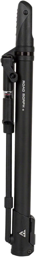 Topeak Frame Pump Topeak Road Morph G Pump - with Gauge Black 140psi