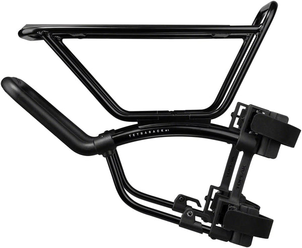 Topeak Front Mount Rack Topeak TetraRack M1 Front Rack for MTB - Fork Blade Strap Mount Black