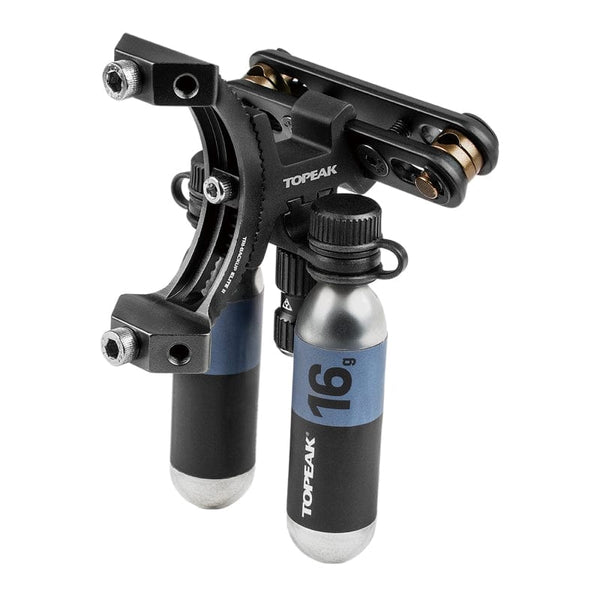 Topeak Hydration Topeak Tri-Backup Elite 2  Black Saddle Mount