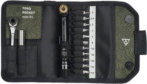 Topeak Multi Tools Topeak Torq Rocket Mini X Ratchet Tool Kit