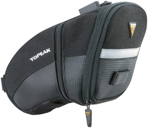 Topeak Seat Bag Topeak Aero Wedge Seat Bag - QuickClick Large Black