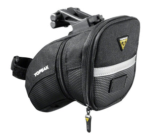 Topeak Seat Bag Topeak Aero Wedge Seat Bag - QuickClick Medium Black